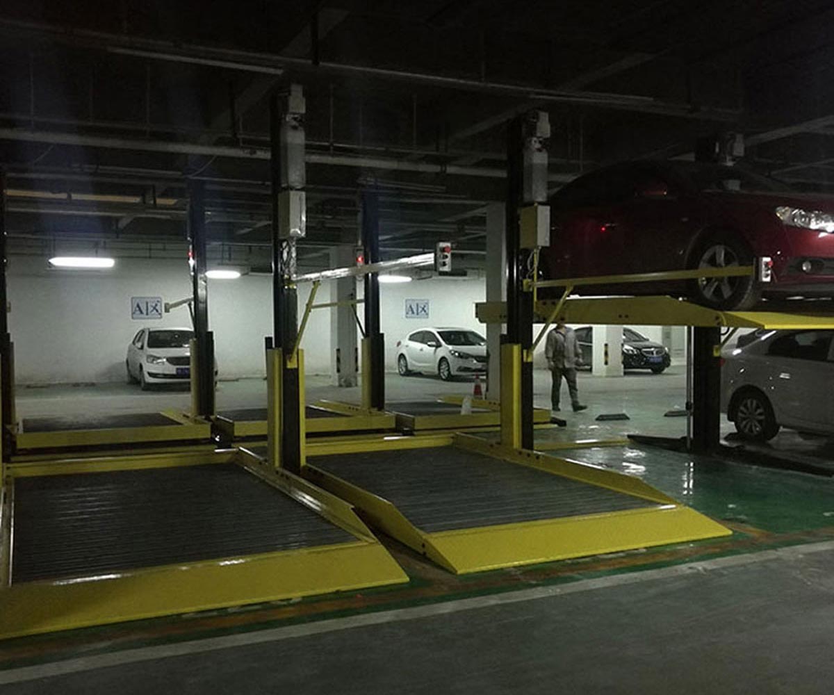 梁河縣地下室簡易式立體停車過規劃