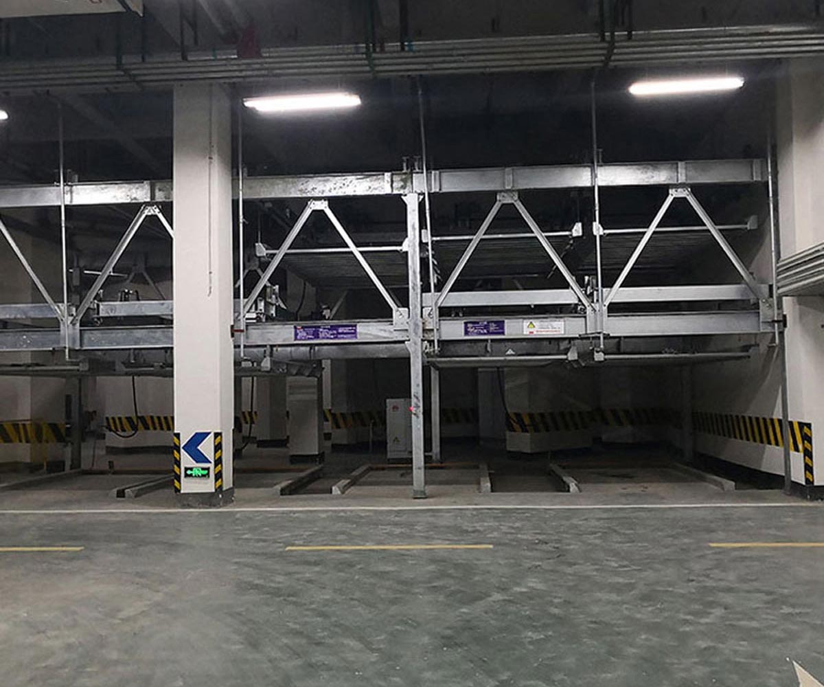 陜西省升降平移式機械停車設備拆除