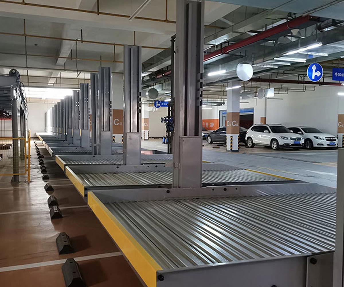 安龍縣二層簡易式機械式停車位安裝