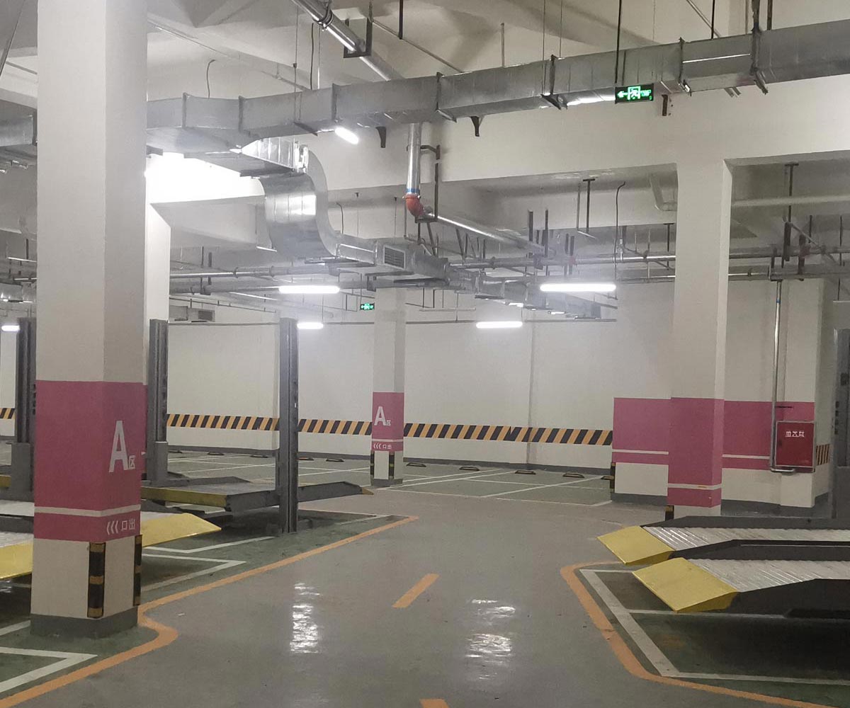 永仁縣雙層升降橫移立體停車位回收