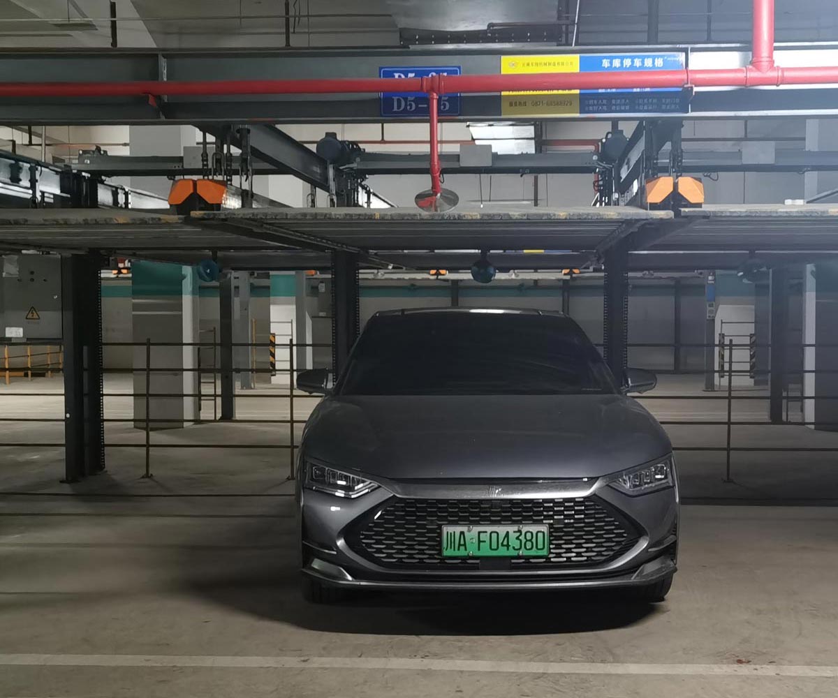 雙層升降橫移式機械式停車庫安裝