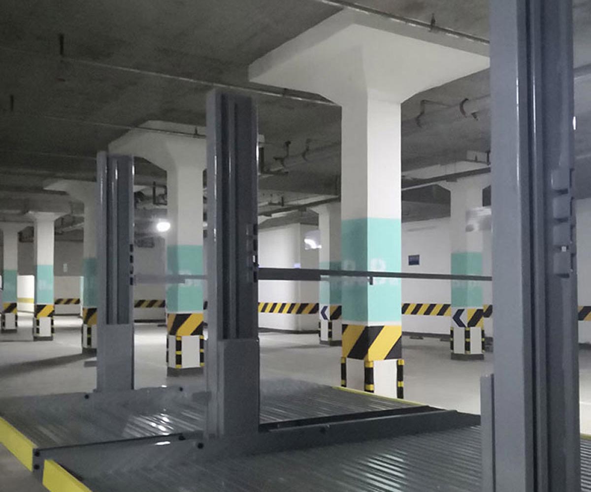 永仁縣二層升降橫移機械停車場拆除