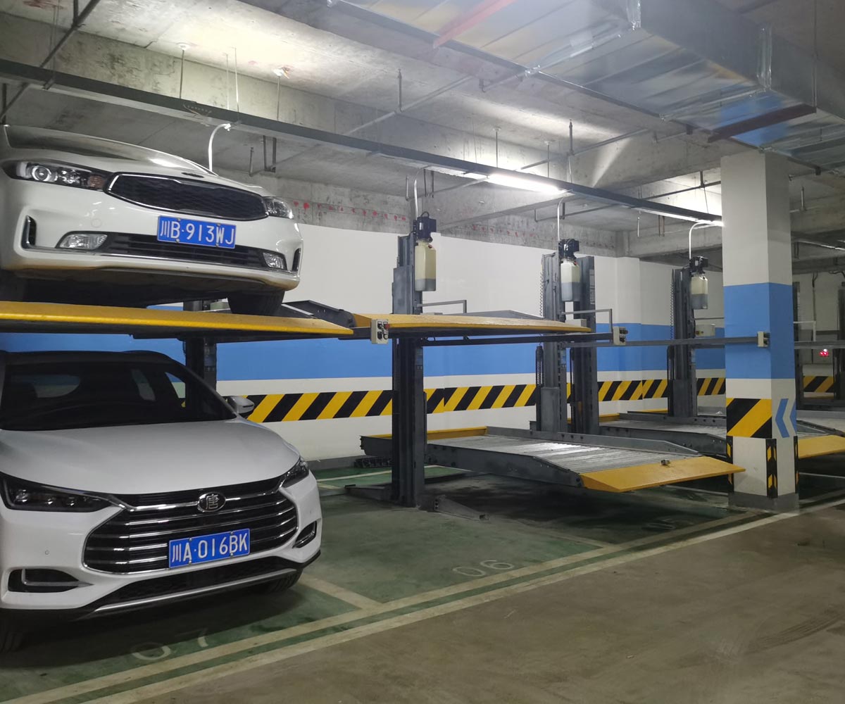 金沙縣兩柱簡易升降停車位