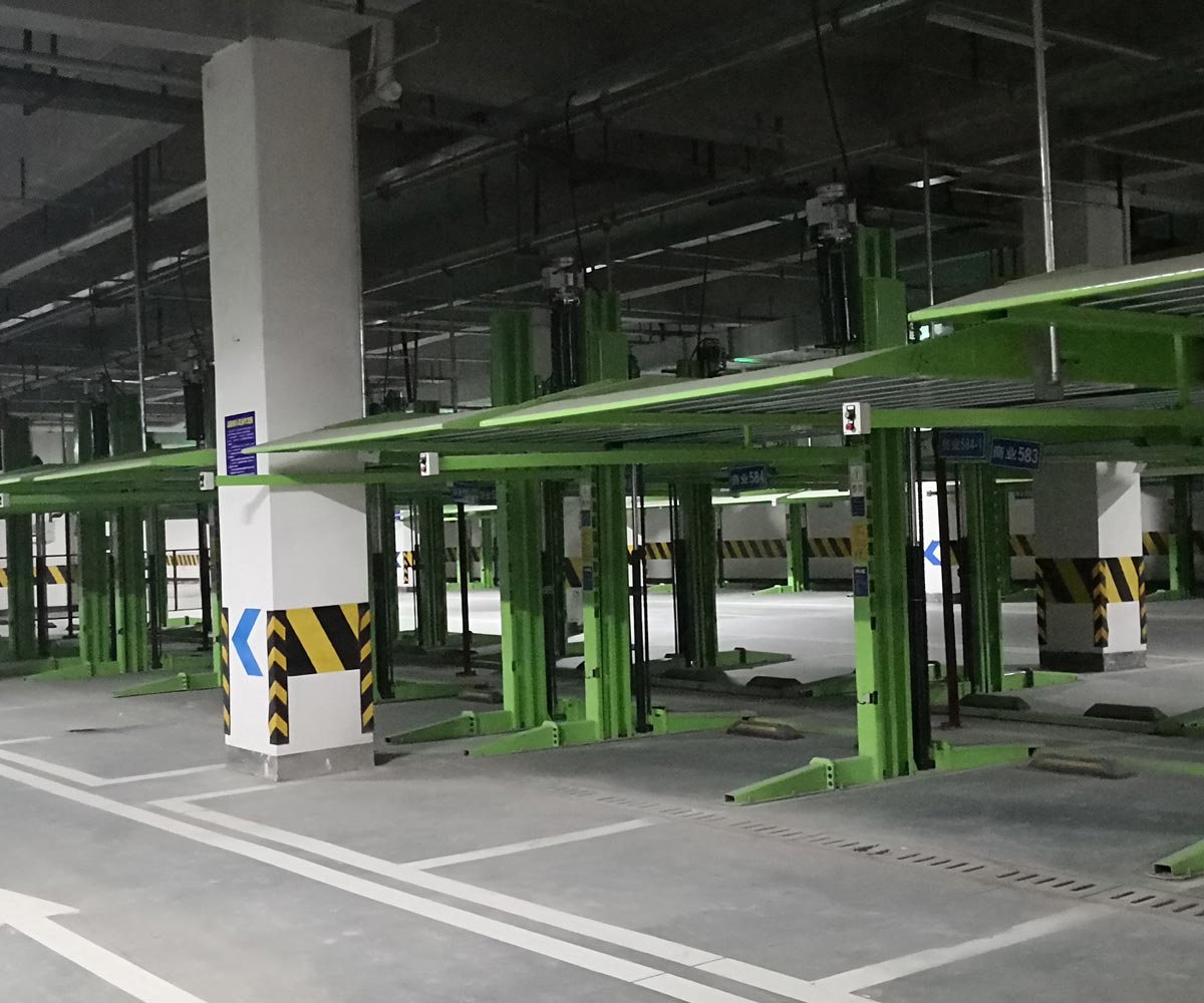 榕江縣PJS俯仰簡易升降立體車庫設備
