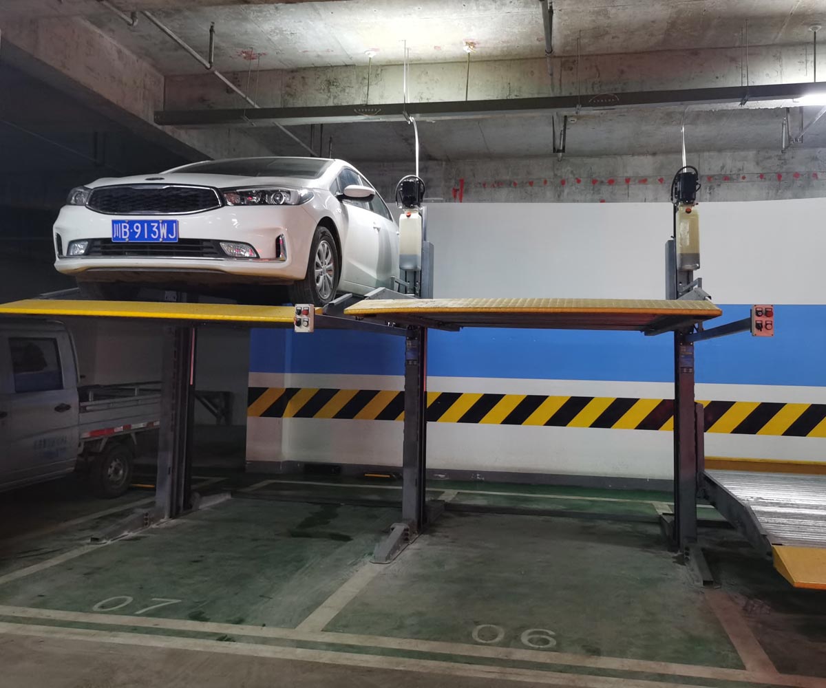 威信縣兩層簡易類機械停車庫