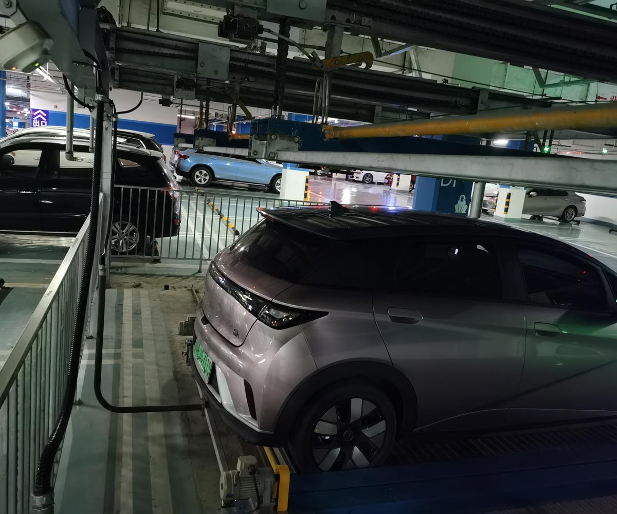 西盟縣四至六層PSH4-6升降橫移立體車庫設備