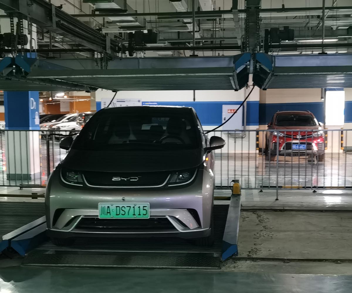 甘肅省兩層升降橫移式機械停車